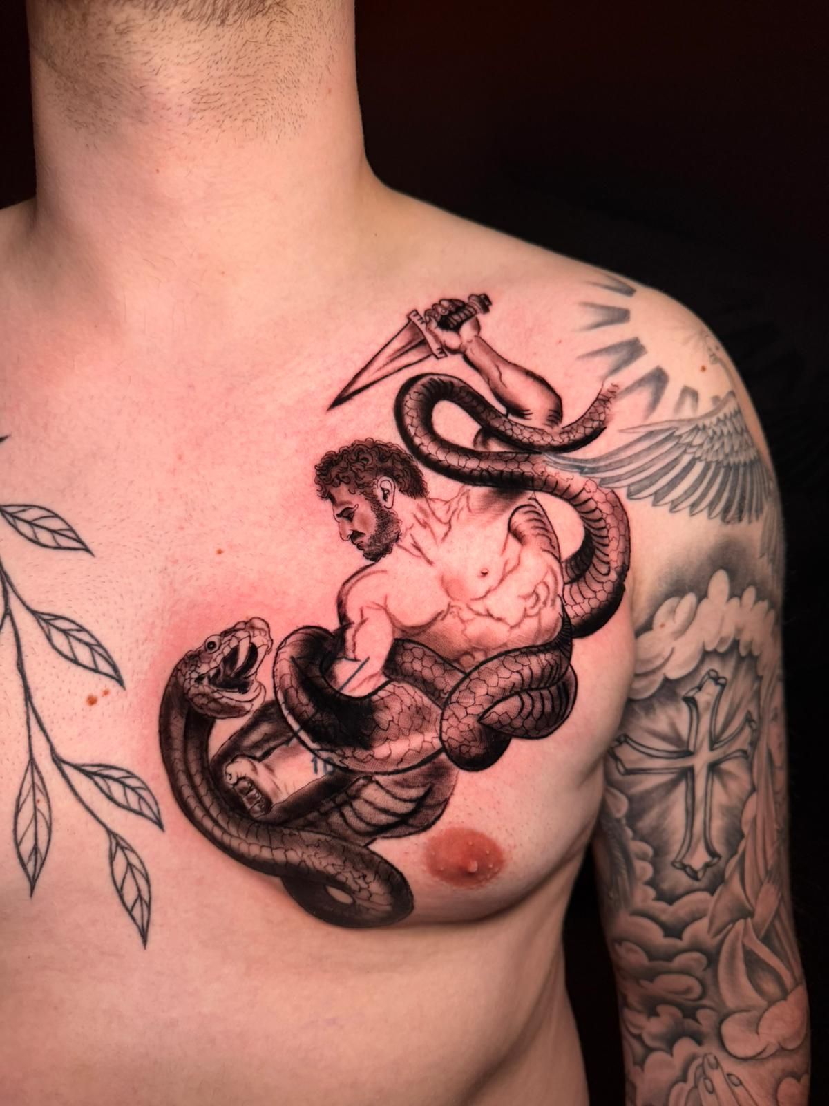 Herakles-Motiv, Blackwork